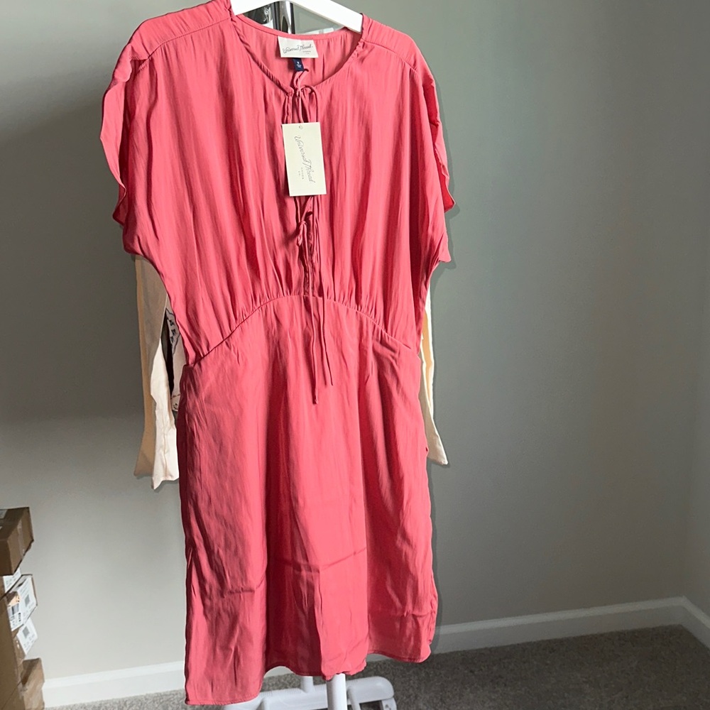 Universal Thread Coral Midi Dress